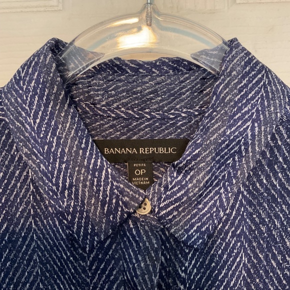 Banana Republic Herringbone Maxi Shirt Dress - Picture 11 of 15